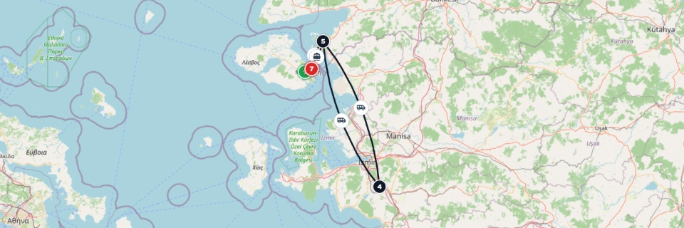 Anaxos Ephesus Ferry Package