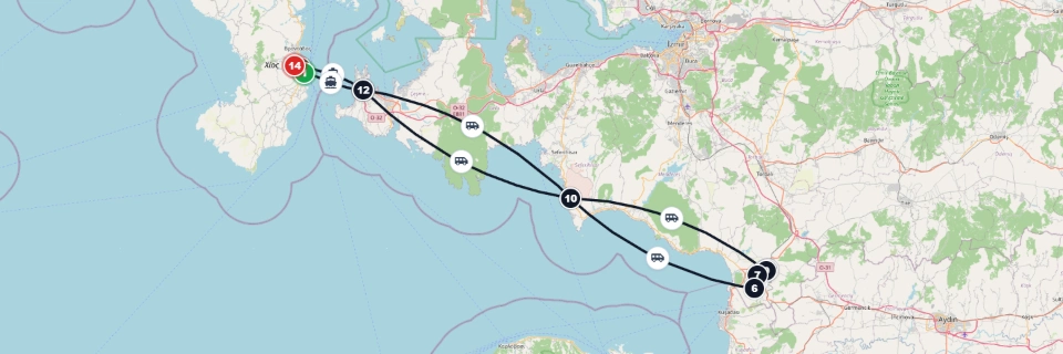 Daily Ephesus Ferry Tour from Agia Fotini / Agia Fotia