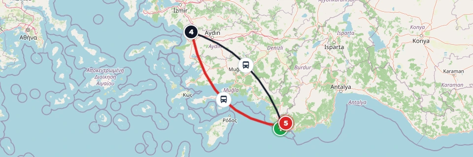 Ephesus Coastal Bus Heritage Package