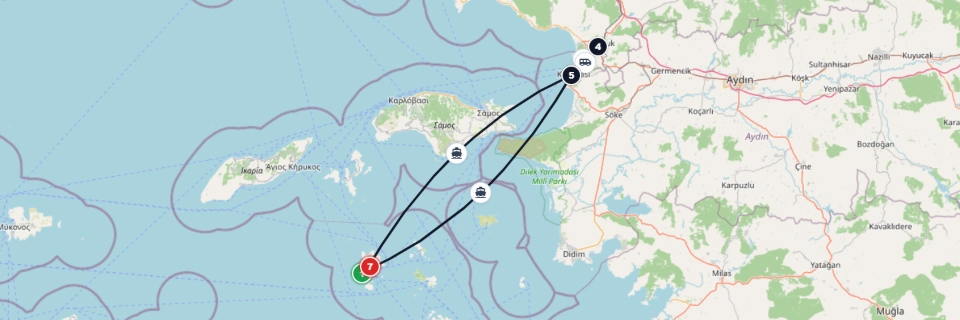 Ephesus Ferry Package from Kampos / Kambos