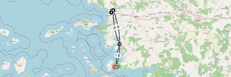 Ephesus Group Bus Tour from Ortakent
