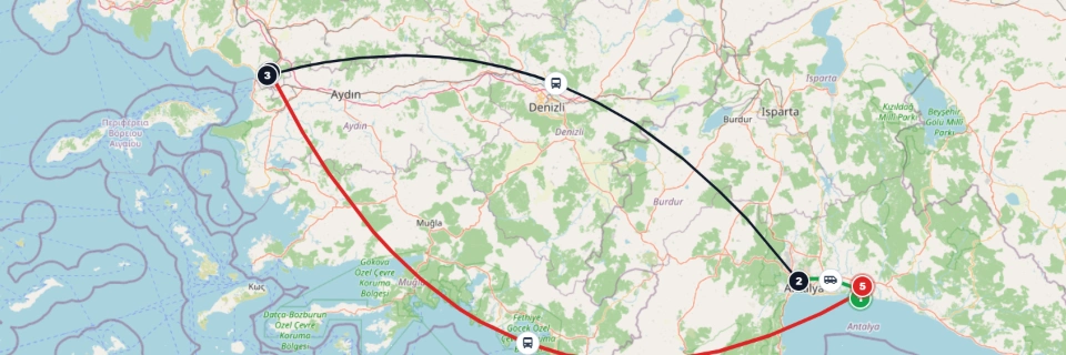 Ephesus Overnight Route Tour