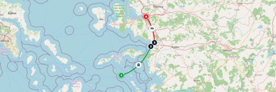 Ephesus, Virgin Mary & Museum Private Ferry Package from Patmos Port: 2 Days Turkey Drop-off