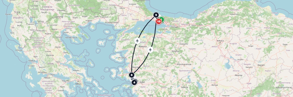 Ephesus, Virgin Mary & Museum Small-Group Tour from Istanbul by Flight