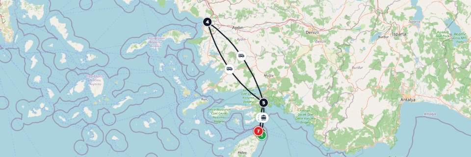 Ixia Ephesus Ferry Return Package