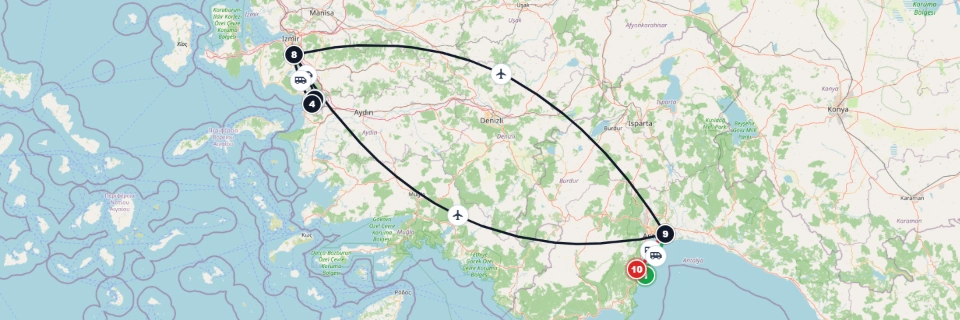 Kemer Ephesus Flight Tour