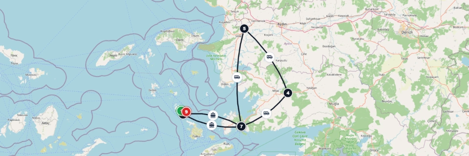 No-Shopping Private Biblical Ephesus Ferry Package from Platanos