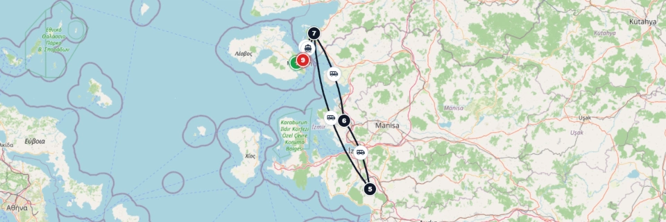 Private Agios Isidoros Return Ephesus Ferry Package