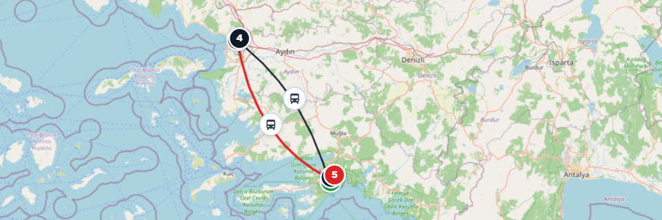 Private Beldibi Ephesus Overnight Bus Tour