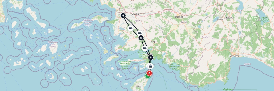 Private Biblical Ephesus No-Shopping Ferry Package