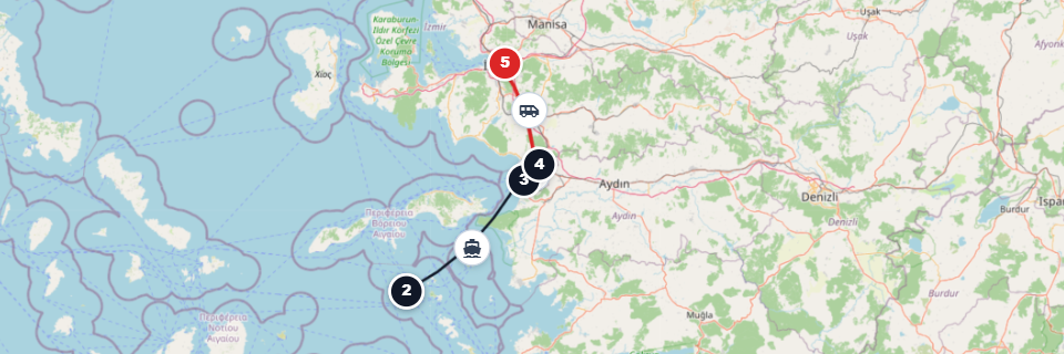 Private Chora Ephesus Ferry Package
