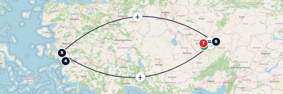 Private Ephesus Air Route Package