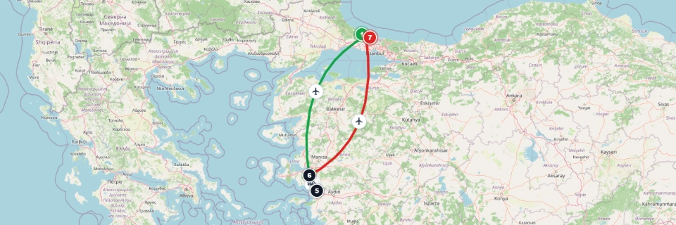 Private Ephesus and St. John Flight Tour