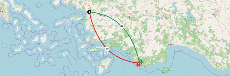 Private Ephesus and St. John Transfer Package