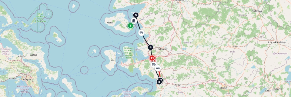 Private Ephesus Ferry Route from Molyvos and Mithymna