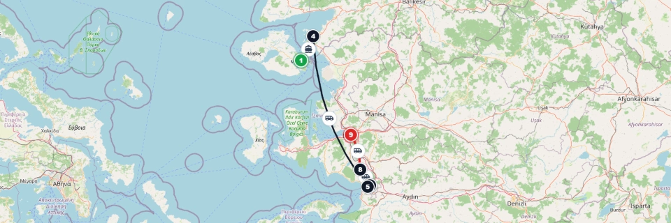 Private Ephesus Ferry Tour from Molyvos / Mithymna