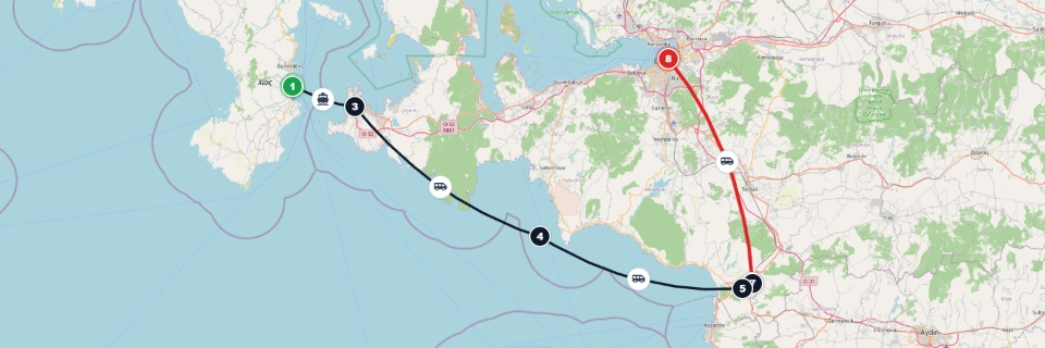 Private Ephesus Ferry Trip from Olympi to Izmir