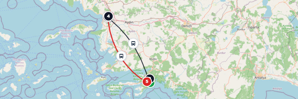 Private Ephesus Overnight Bus Package