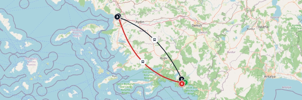 Private Ephesus Overnight Bus Package