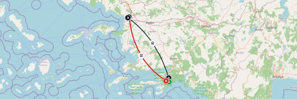 Private Icmeler Overnight Ephesus Tour