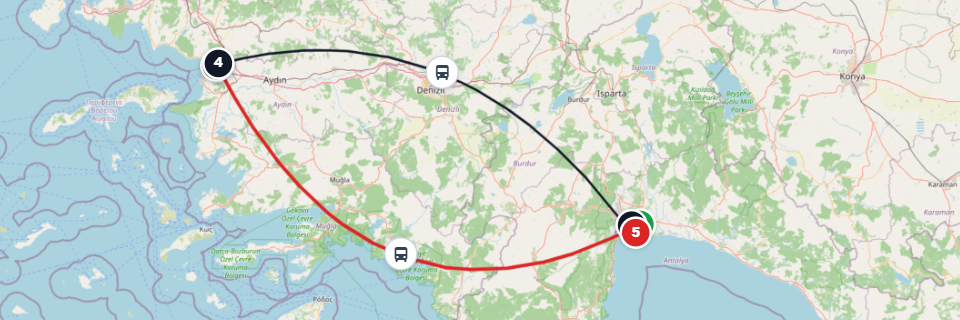 Private Kemer Ephesus Overnight Bus Tour