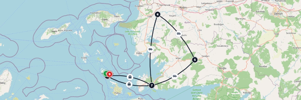 Private Leros Return Ephesus Ferry Package
