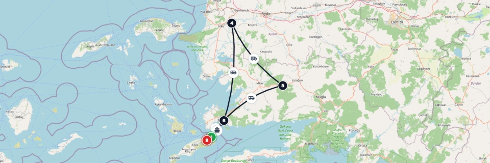 Private Marmari Return Ferry Ephesus Package