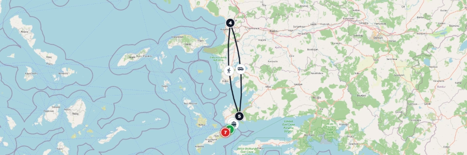 Small-Group Ephesus Comfort Ferry Package from Tigaki