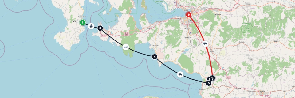 Virgin Mary, Ephesus & Museum Private Ferry Day Trip from Chios to Izmir