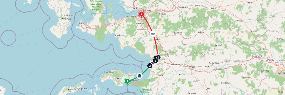 Virgin Mary, Ephesus & Museum Private Ferry Day Trip from Pythagorio Port to Izmir