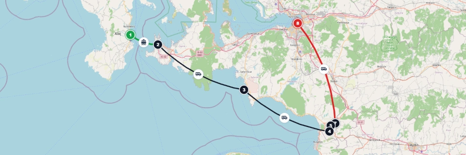Virgin Mary, Ephesus & Museum Small-Group Ferry Day Trip from Chios Port to Izmir