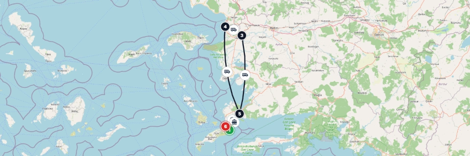 Virgin Mary, Ephesus & Museum Small-Group Ferry Package from Kos Port: 2 Days Return