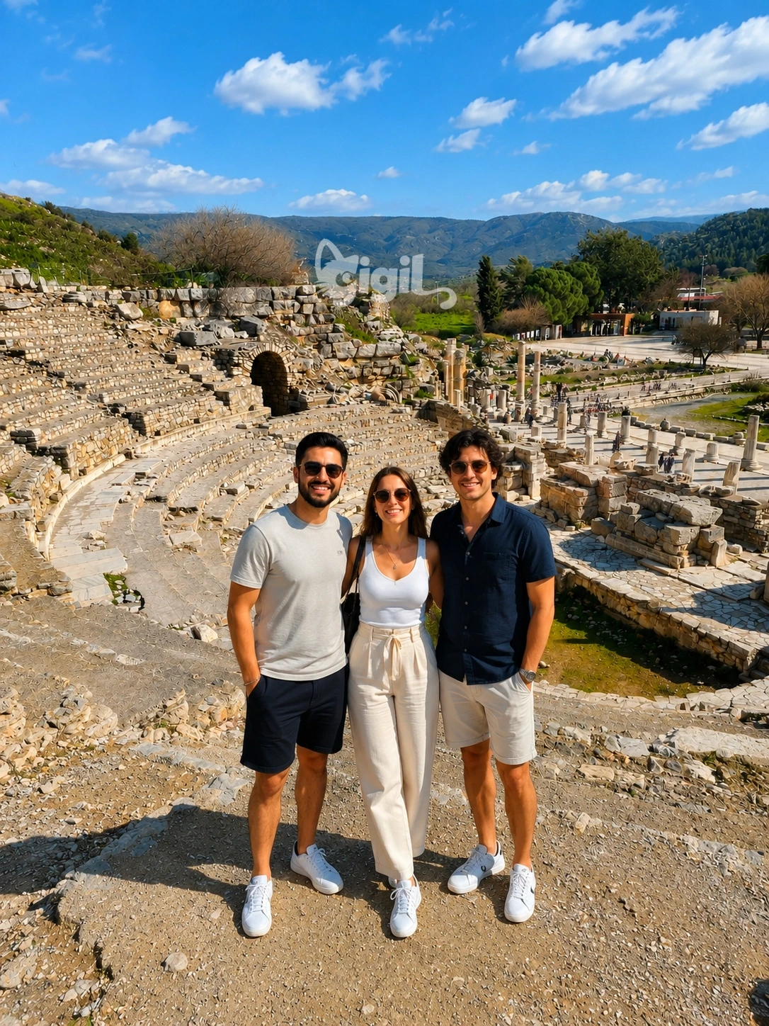 Ancient Odeon Meeting Space in Ephesus