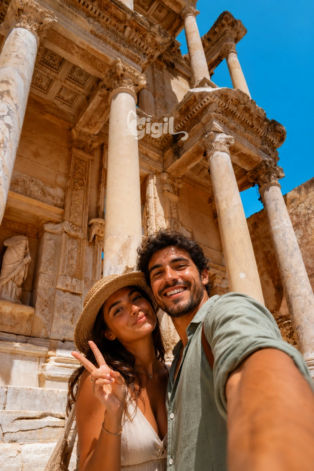 Celsus Library Heritage View in Ephesus