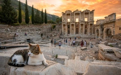 Overnight Bus Ephesus, Virgin Mary, Artemis & Isa Bey Group Tour from Kalkan