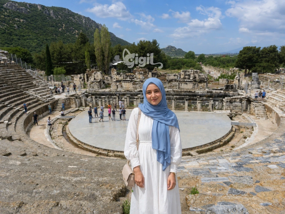 Grand Theatre Scale in Ephesus