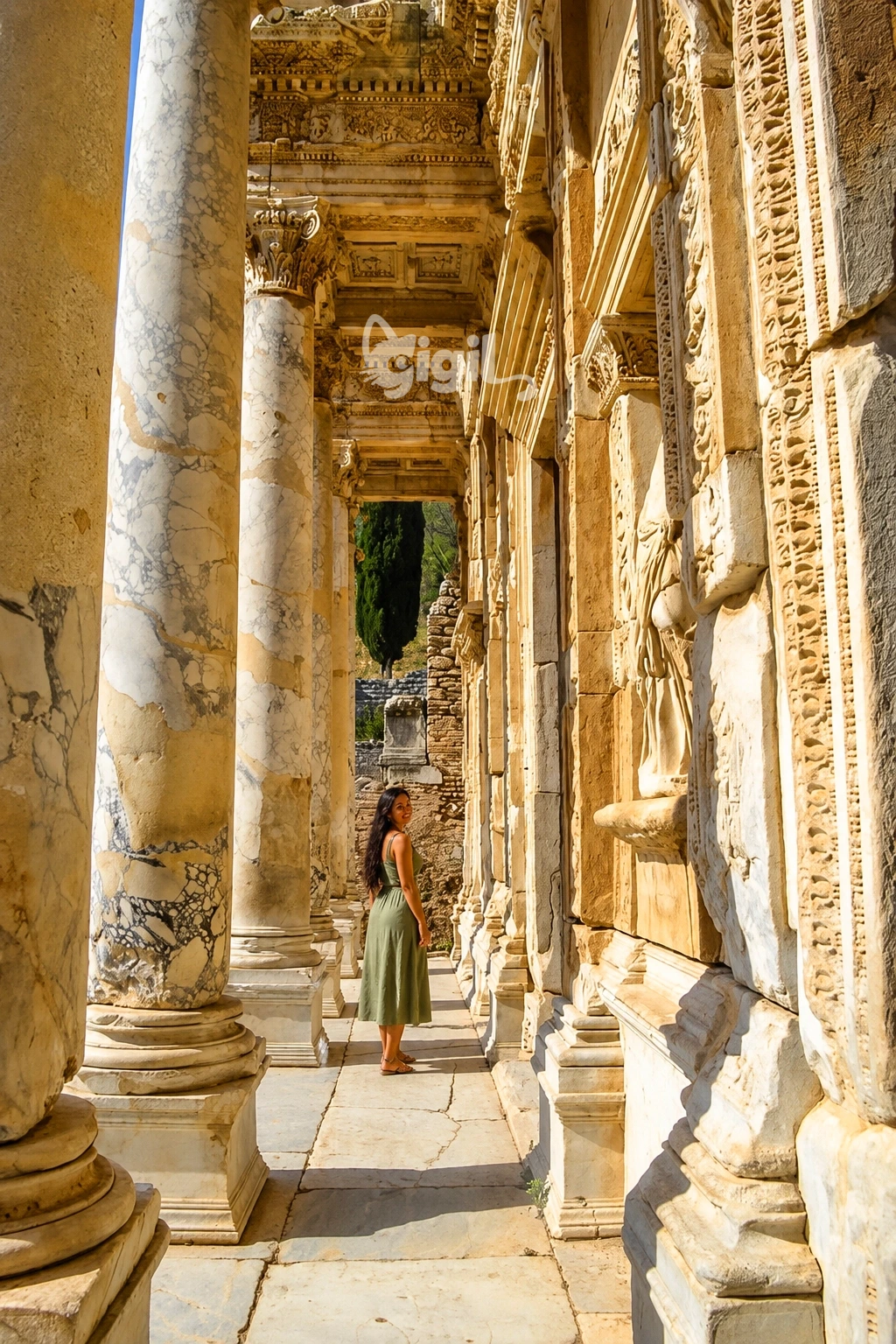 Memorial Character of the Celsus Library