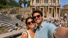 Overnight Bus Ephesus, Virgin Mary, Artemis & Isa Bey Group Tour from Marmaris