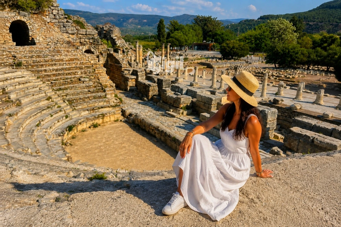 Stone Seating of the Ephesus Odeon