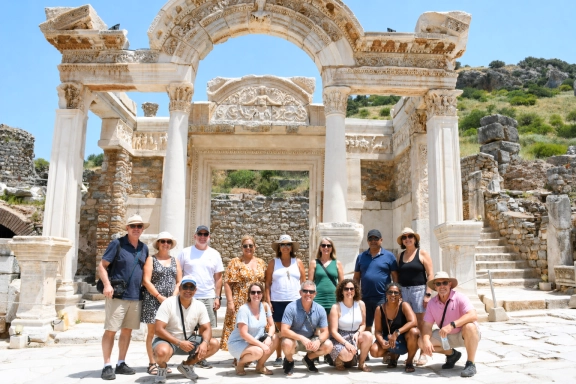 Temple of Hadrian on the Curetes Street Walk