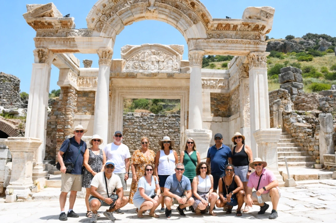 Temple of Hadrian on the Curetes Street Walk