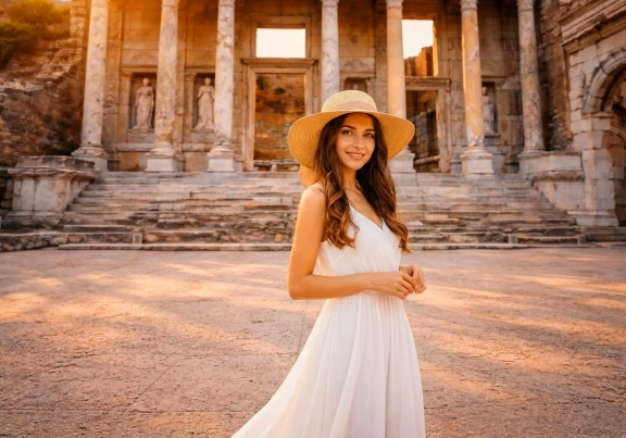 Private Overnight Bus Ephesus, Virgin Mary, Artemis & Isa Bey Tour from Sarigerme