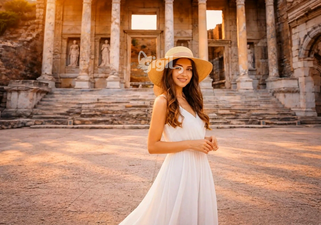 Ancient Knowledge Landmark in Ephesus