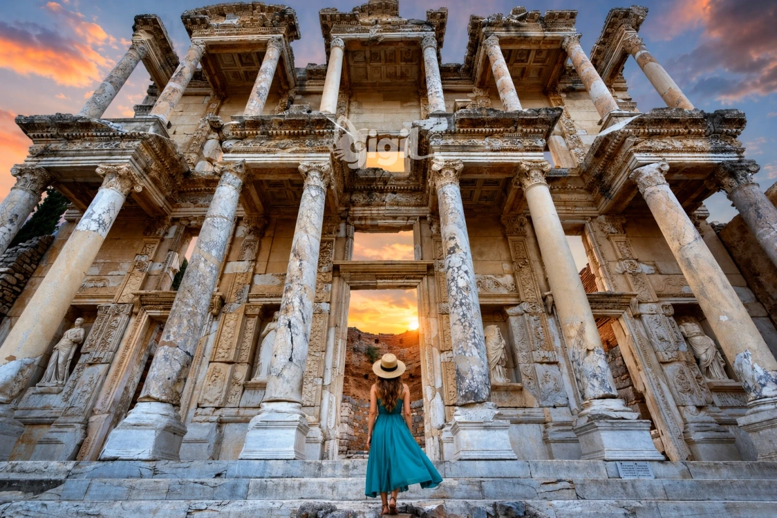 Architectural Reliefs on the Celsus Library