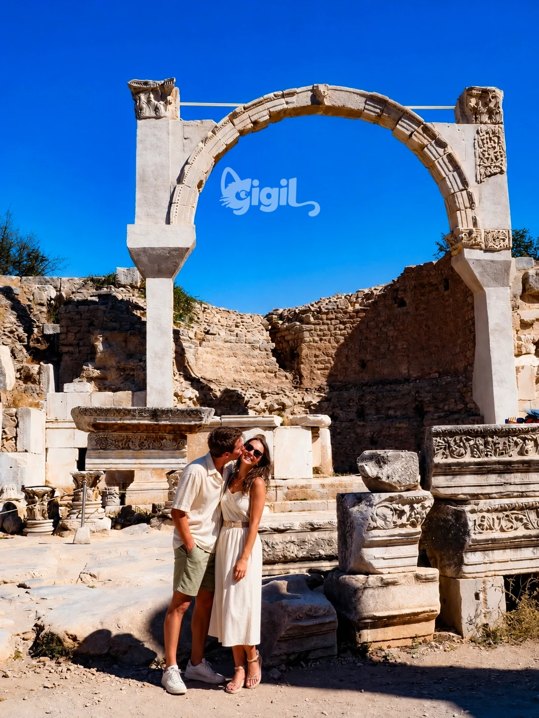 Domitian Temple Area in Ephesus