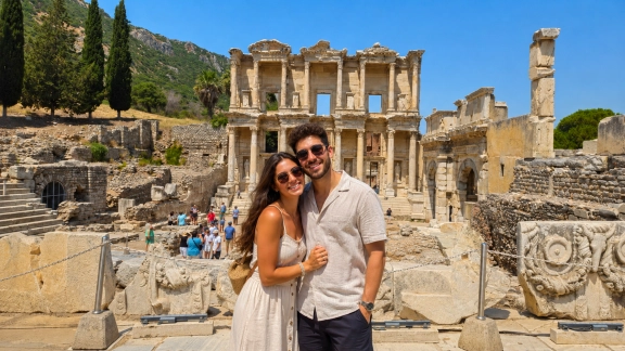 Private Overnight Bus Ephesus, Virgin Mary, Artemis & Isa Bey Tour from Hisaronu