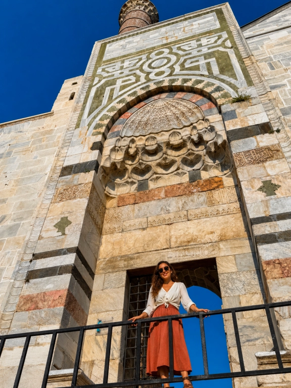 Muqarnas Stonework at Isa Bey Mosque