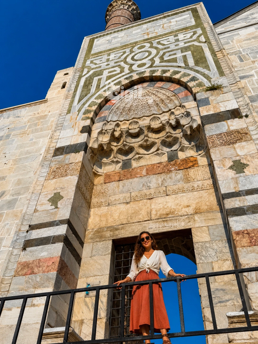 Muqarnas Stonework at Isa Bey Mosque
