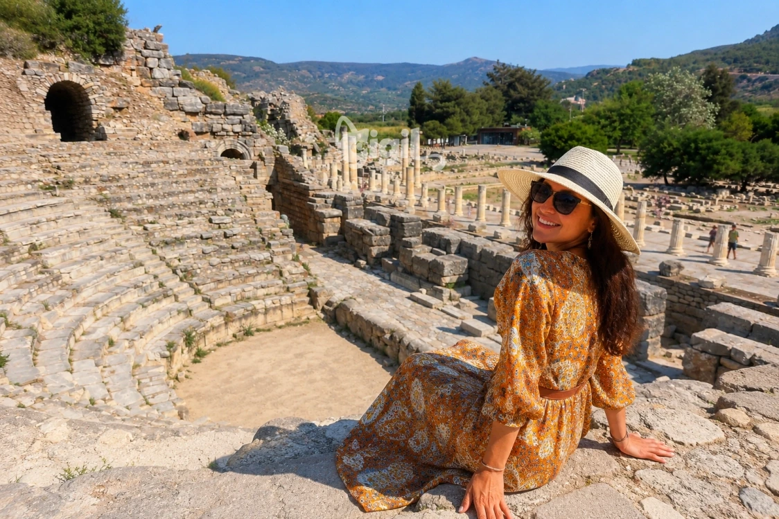 Odeon Seating Area in Ephesus