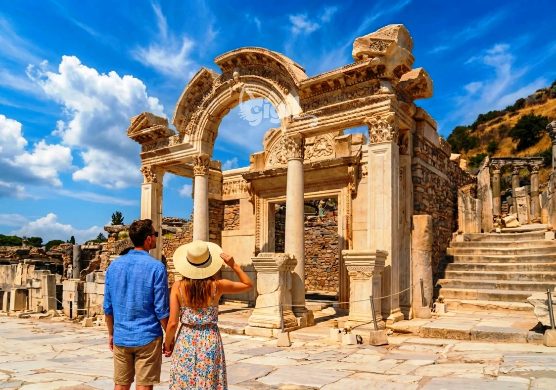 Temple of Hadrian on Curetes Street